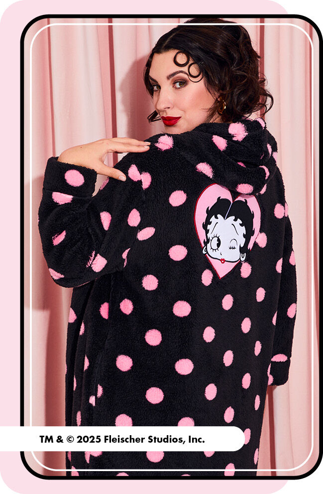 Betty Boop Dressing Gown